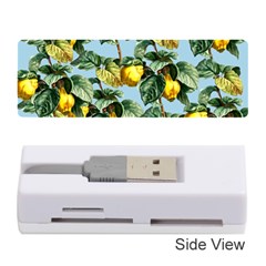 Fruit Branches Blue Memory Card Reader (stick) by snowwhitegirl