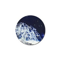 Blue Waves Sea Golf Ball Marker by snowwhitegirl