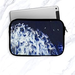 Blue Waves Sea Apple Ipad Mini Zipper Cases by snowwhitegirl