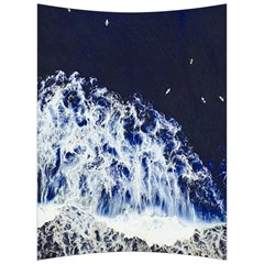 Blue Waves Sea Back Support Cushion by snowwhitegirl