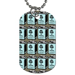 Vintage Can Dog Tag (two Sides) by snowwhitegirl