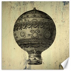 Vintage Air Balloon Canvas 16  X 16   by snowwhitegirl