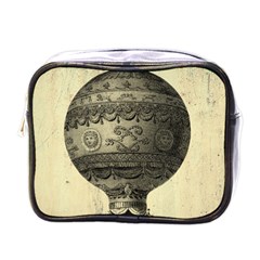 Vintage Air Balloon Mini Toiletries Bag (one Side) by snowwhitegirl