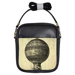 Vintage Air Balloon Girls Sling Bag by snowwhitegirl