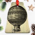 Vintage Air Balloon Ornament (Bell) Front