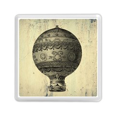 Vintage Air Balloon Memory Card Reader (square) by snowwhitegirl