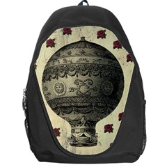 Vintage Air Balloon With Roses Backpack Bag by snowwhitegirl