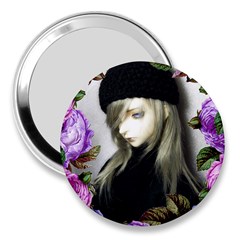 Doll Floral 3  Handbag Mirrors by snowwhitegirl