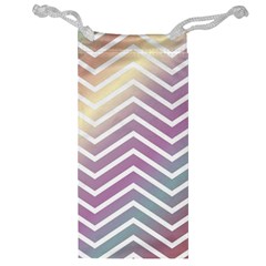 Ombre Zigzag 01 Jewelry Bag