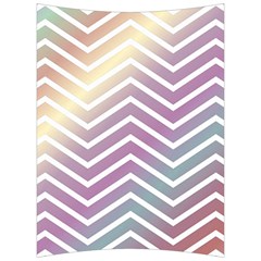 Ombre Zigzag 01 Back Support Cushion by snowwhitegirl