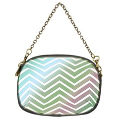 Ombre Zigzag 02 Chain Purse (two Sides) by snowwhitegirl