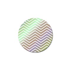 Ombre Zigzag 03 Golf Ball Marker (4 Pack) by snowwhitegirl