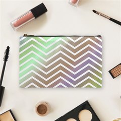 Ombre Zigzag 03 Cosmetic Bag (medium)