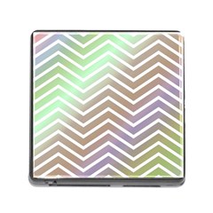 Ombre Zigzag 03 Memory Card Reader (square 5 Slot) by snowwhitegirl