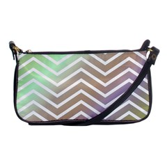 Ombre Zigzag 03 Shoulder Clutch Bag by snowwhitegirl