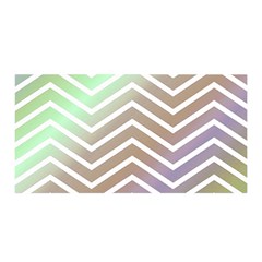 Ombre Zigzag 03 Satin Wrap by snowwhitegirl