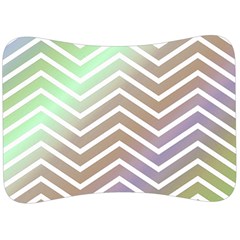 Ombre Zigzag 03 Velour Seat Head Rest Cushion by snowwhitegirl