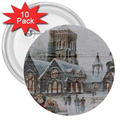 Santa Claus 1845749 1920 3  Buttons (10 Pack)  by vintage2030