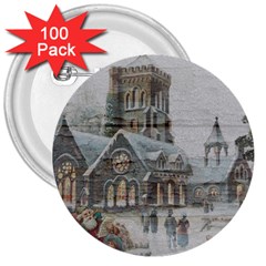 Santa Claus 1845749 1920 3  Buttons (100 Pack)  by vintage2030