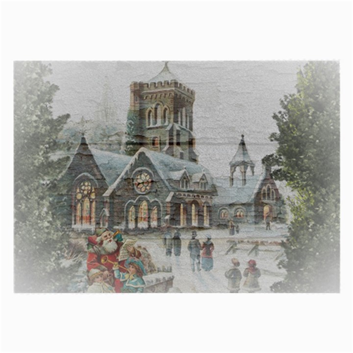 Santa Claus 1845749 1920 Large Glasses Cloth (2-Side)