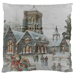 Santa Claus 1845749 1920 Large Flano Cushion Case (two Sides) by vintage2030