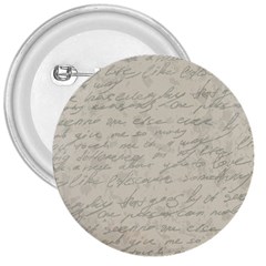 Handwritten Letter 2 3  Buttons by vintage2030