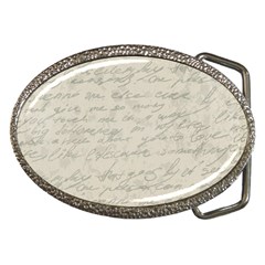 Handwritten Letter 2 Belt Buckles by vintage2030