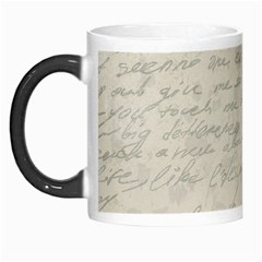 Handwritten Letter 2 Morph Mugs by vintage2030