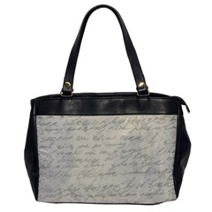 Handwritten Letter 2 Oversize Office Handbag by vintage2030