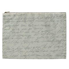 Handwritten Letter 2 Cosmetic Bag (xxl) by vintage2030