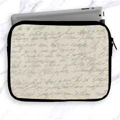 Handwritten Letter 2 Apple Ipad 2/3/4 Zipper Cases by vintage2030