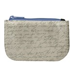 Handwritten Letter 2 Large Coin Purse Front