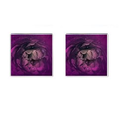 Wonderful Flower In Ultra Violet Colors Cufflinks (square) by FantasyWorld7