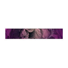 Wonderful Flower In Ultra Violet Colors Flano Scarf (mini) by FantasyWorld7