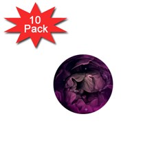 Wonderful Flower In Ultra Violet Colors 1  Mini Buttons (10 Pack)  by FantasyWorld7