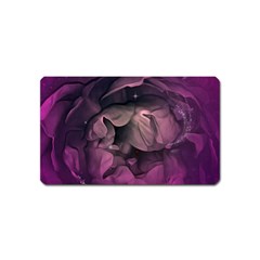 Wonderful Flower In Ultra Violet Colors Magnet (name Card) by FantasyWorld7