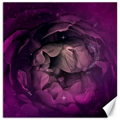 Wonderful Flower In Ultra Violet Colors Canvas 20  X 20  by FantasyWorld7