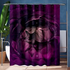 Wonderful Flower In Ultra Violet Colors Shower Curtain 60  X 72  (medium)  by FantasyWorld7