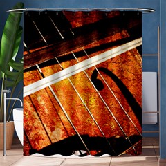 Cello Performs Classic Music Shower Curtain 60  X 72  (medium)  by FunnyCow