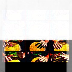 Drum Beat Collage Rectangular Jigsaw Puzzl by FunnyCow