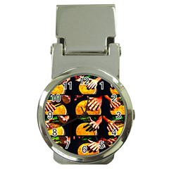 Drum Beat Collage Money Clip Watches by FunnyCow