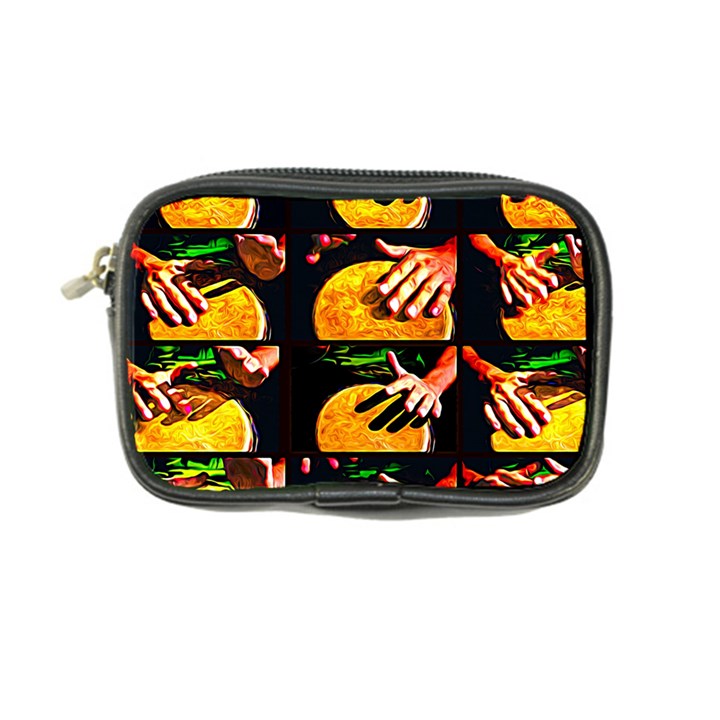 Drum Beat Collage Coin Purse