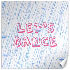 Let Us Dance Canvas 12  X 12  by FunnyCow