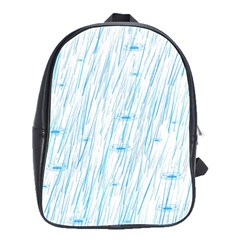 Let It Rain School Bag (large) by FunnyCow