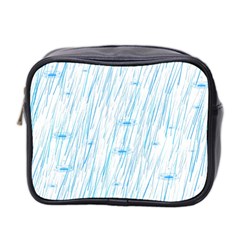 Let It Rain Mini Toiletries Bag (two Sides) by FunnyCow