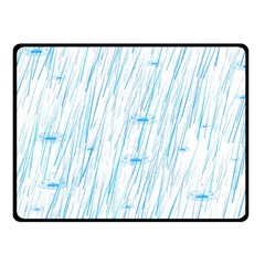 Let It Rain Fleece Blanket (small) by FunnyCow