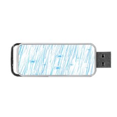 Let It Rain Portable Usb Flash (one Side) by FunnyCow