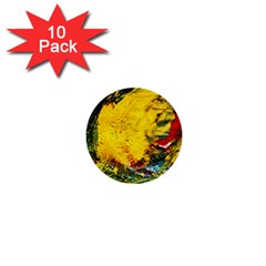 Yellow Chik 1  Mini Buttons (10 Pack)  by bestdesignintheworld