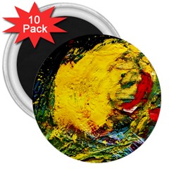 Yellow Chik 3  Magnets (10 Pack)  by bestdesignintheworld