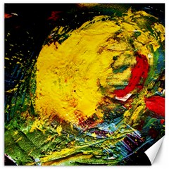 Yellow Chik Canvas 20  X 20  by bestdesignintheworld